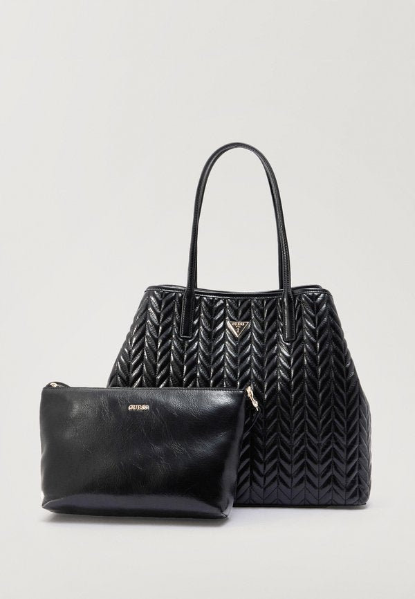 Guess CHERYL LARGE 2 IN 1 TOTE - Tote bag - black