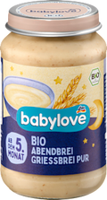 Abendbrei Grieß pur ab dem 5. Monat babylove