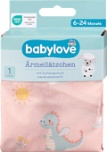 Ärmellätzchen rosa, Dino babylove