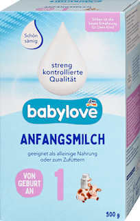 Anfangsmilch 1 von Geburt an babylove