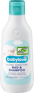 Baby Bad & Shampoo ultra sensitive babylove