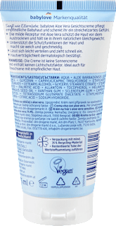 Baby Gesichtscreme Aloe Vera sensitive babylove