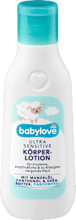 Baby Körperlotion ultra sensitive Reisegröße babylove