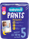 Baby Pants Night Gr. 5 Junior (13-18 kg) babylove
