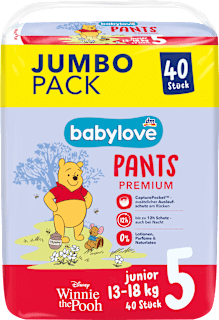 Baby Pants Premium Disney Gr. 5 junior (13-18 kg), Jumbopack  babylove