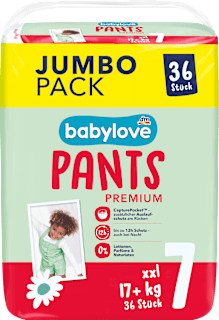 Baby Pants Premium Gr. 7 xxl (17+ kg), Jumbo Pack   babylove
