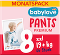 Baby Pants Premium Gr. 8 XXL (19+ kg) Monatspack babylove