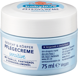 Baby Pflegecreme sensitive babylove