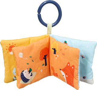 Babybuch aus Stoff babylove