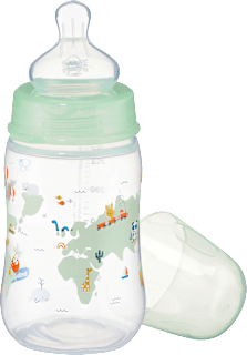 Babyflasche Weithals, mint, 280 ml  babylove
