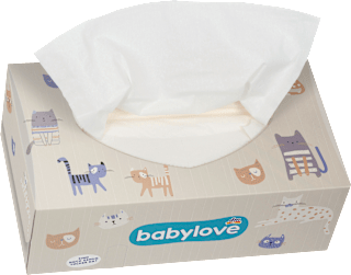Babypflegetücher trocken, 3lagig babylove