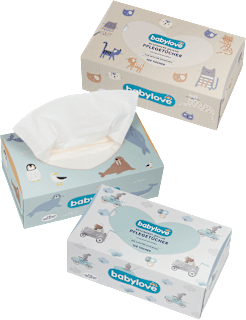 Babypflegetücher trocken, 3lagig babylove