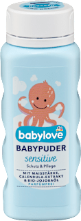 Babypuder sensitive babylove