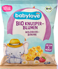Babysnack Knusperblumen Waldbeere, ab dem 8.Monat babylove