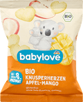 Babysnack Knusperherzen Apfel-Mango, ab dem 8. Monat babylove