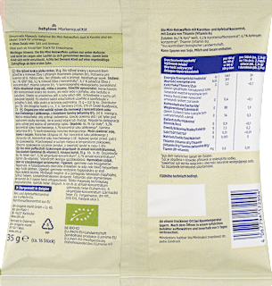 Babysnack Reiswaffeln Apfel & Karotte, ab dem 8. Monat babylove