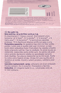 Babytee Früchte (20 Beutel) ab dem 5. Monat babylove