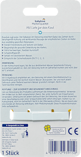 Beißring 2in1 gelb babylove