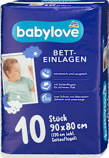Betteinlagen (90x80 cm) babylove