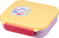 Brotdose mit Fächern flieder/gelb, Peppa Pig babylove