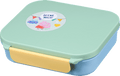 Brotdose mit Fächern hellblau/grün, Peppa Pig  babylove
