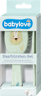 Bürstenset grün Löwe 2tlg babylove