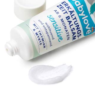Erkältungszeit Balsam sensitive babylove