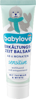 Erkältungszeit Balsam sensitive babylove