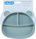 Esslernteller Silikon blau babylove