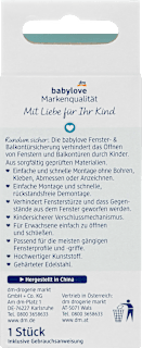 Fenster- und Balkontürsicherung babylove