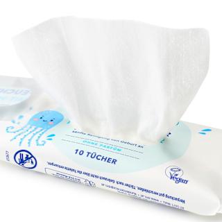 Feuchttücher mit 99 % Wasser, Reisegröße  babylove