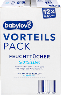 Feuchttücher sensitive (12x80 St)  babylove
