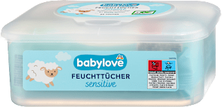 Feuchttücher sensitive Box  babylove