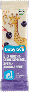 Frucht-Getreide-Riegel Apfel-Aroniabeere ab 1 Jahr babylove