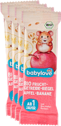 Frucht-Getreide-Riegel Apfel-Banane ab 1 Jahr (4x25 g) babylove