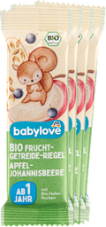 Frucht-Getreide-Riegel Apfel-Johannisbeere ab 1 Jahr (4x25 g) babylove