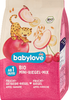 Fruchtriegel Mini-Riegel-Mix (8 x 12,5g) ab 1 Jahr babylove