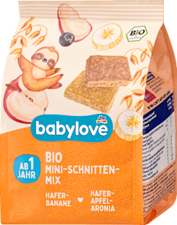 Fruchtriegel Mini-Schnitten-Mix (8 x 15g) ab 1 Jahr babylove