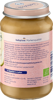 Früchte Birne pur ab dem 5. Monat babylove