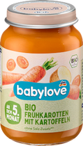 Gemüse Frühkarotten mit Kartoffel ab dem 5. Monat babylove
