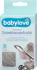 Insektenschutz-Netz für Kinderwagen Universal grau babylove