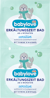 Kinder Badezusatz Erkältungszeit Bad (2x10 ml) babylove