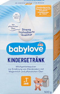 Kindergetränk ab 1 Jahr babylove