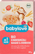 Kindermüsli Banane-Erdbeere ab 1 Jahr babylove