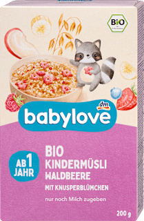 Kindermüsli Waldbeere ab 1 Jahr, 200 g babylove