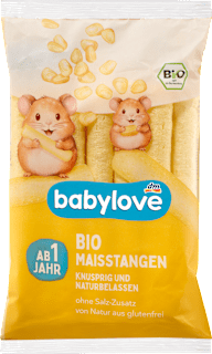 Kindersnack Maisstangen, ab 1 Jahr babylove