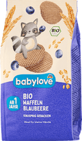 Kindersnack Waffeln Blaubeere  babylove
