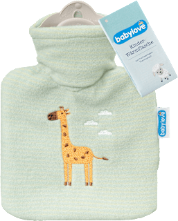Kinderwärmflasche grün  babylove