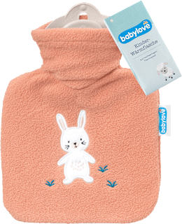 Kinderwärmflasche rotorange babylove