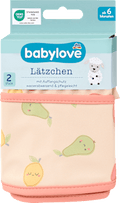Lätzchen apricot Obst  babylove